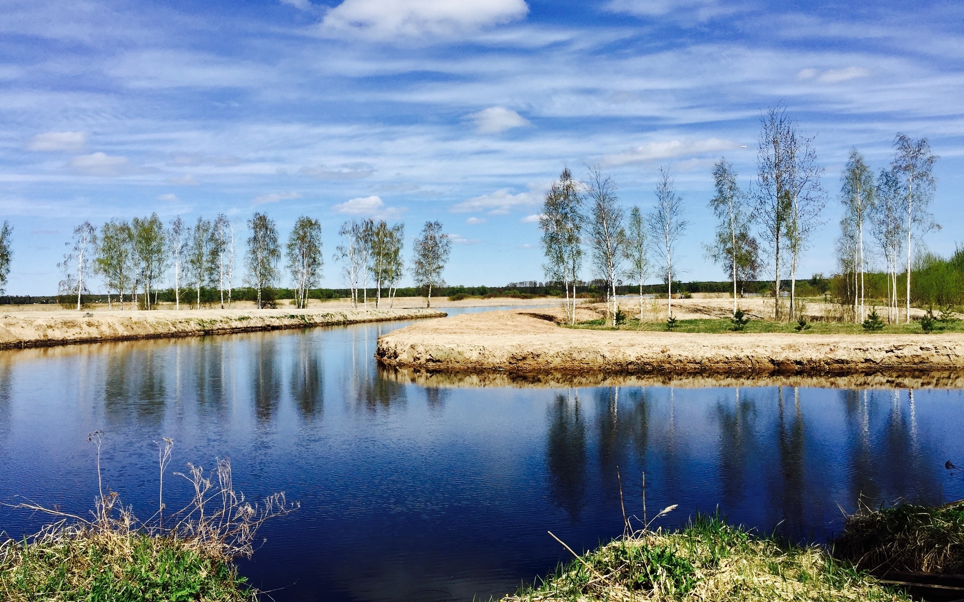 aristovart, , landscape, nature, , river, 