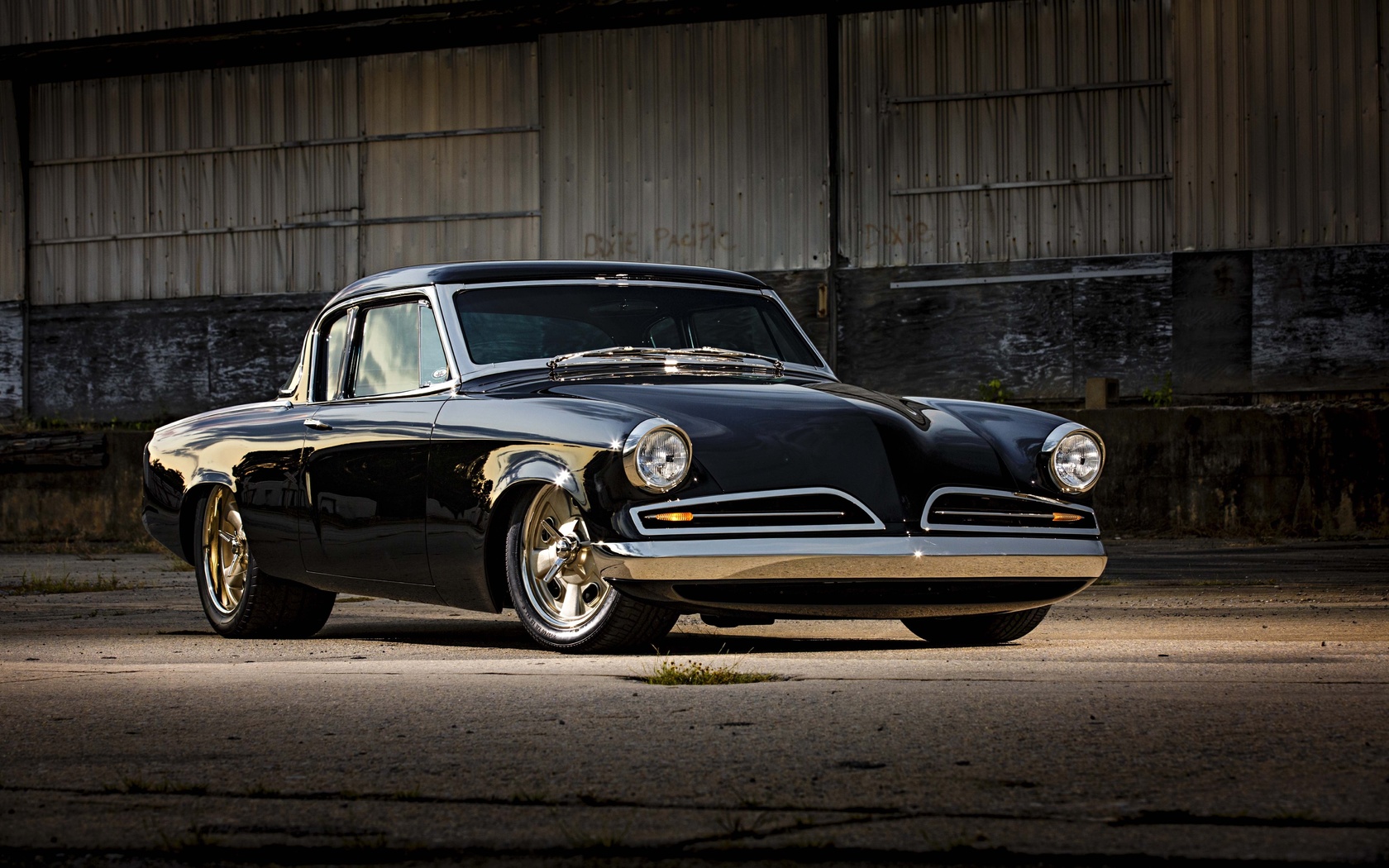 1953, black, studebaker, 