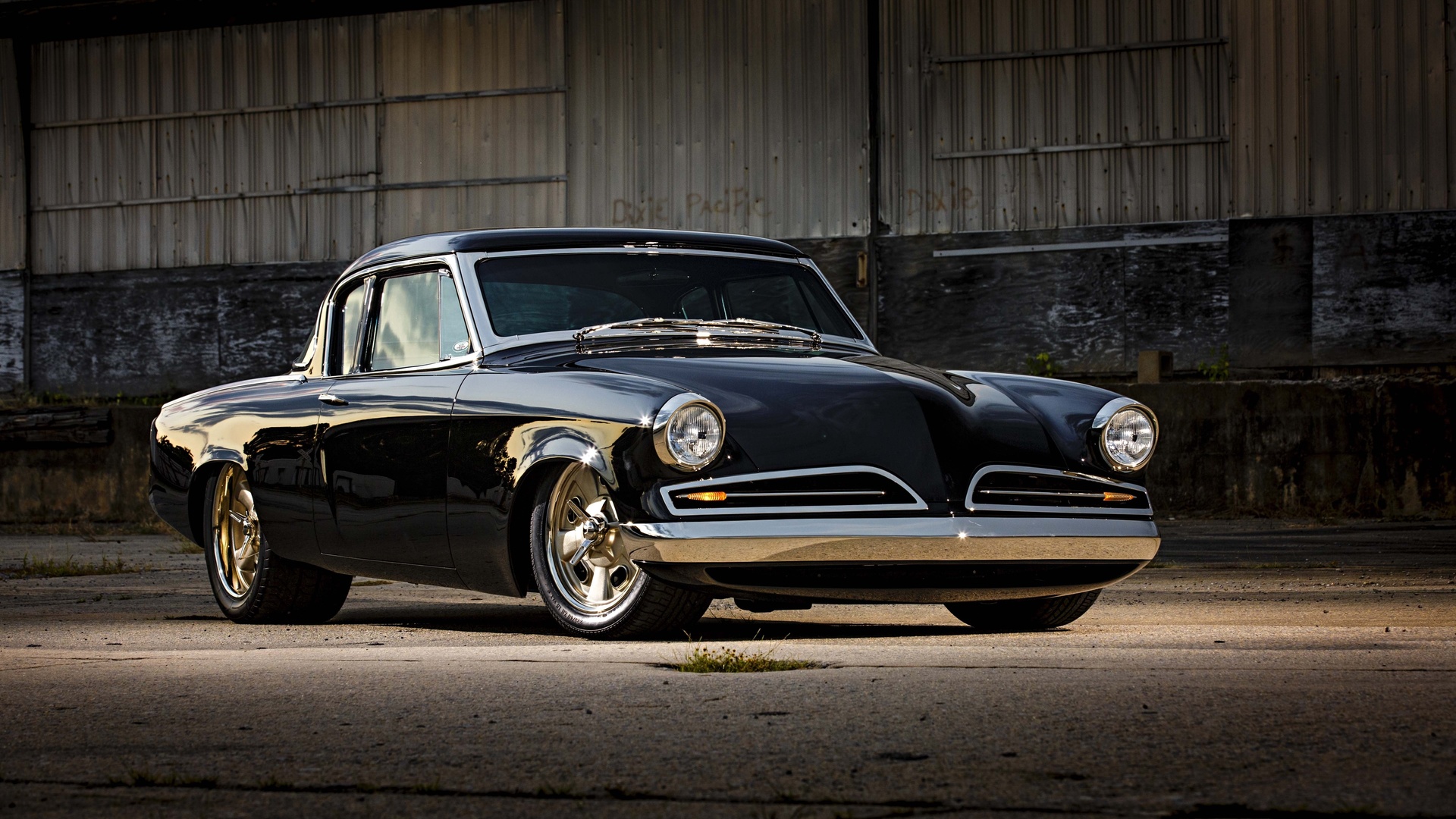 1953, black, studebaker, 