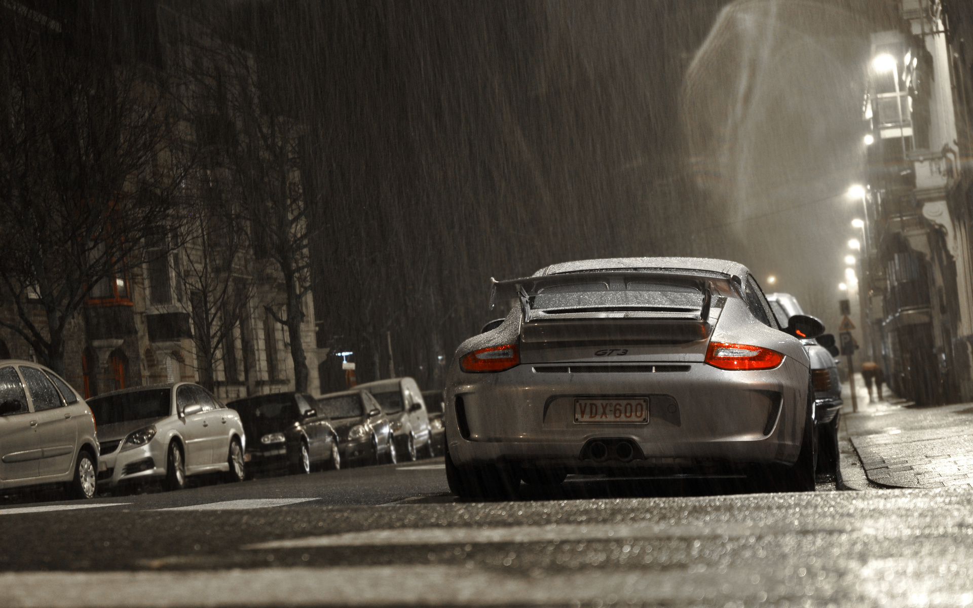 porsche, gt3, grey, , 