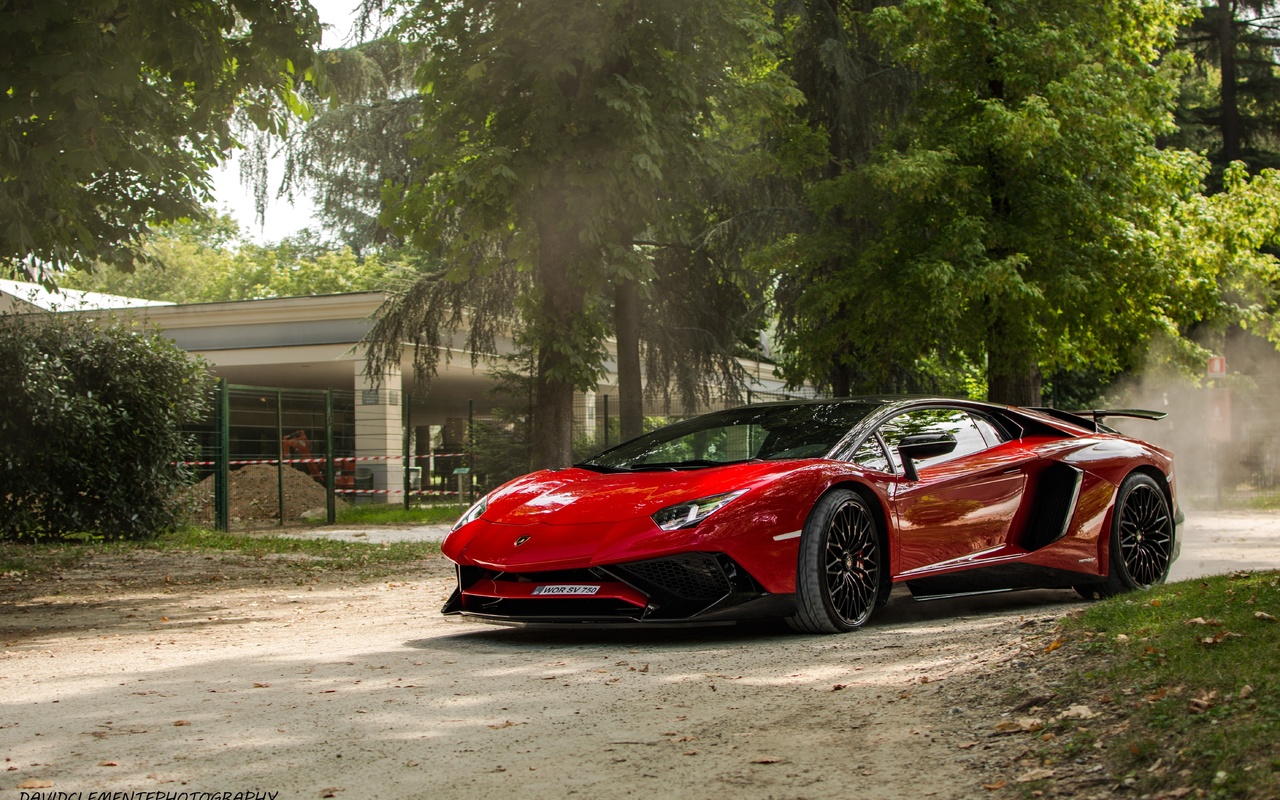 lamborghini, aventador, 