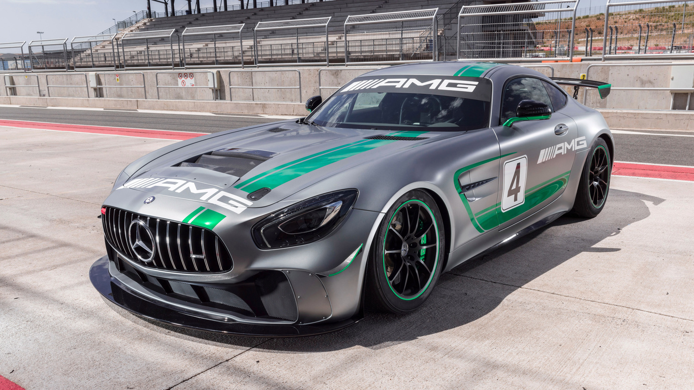 2019, mercedes, amg, gt4, sportcar