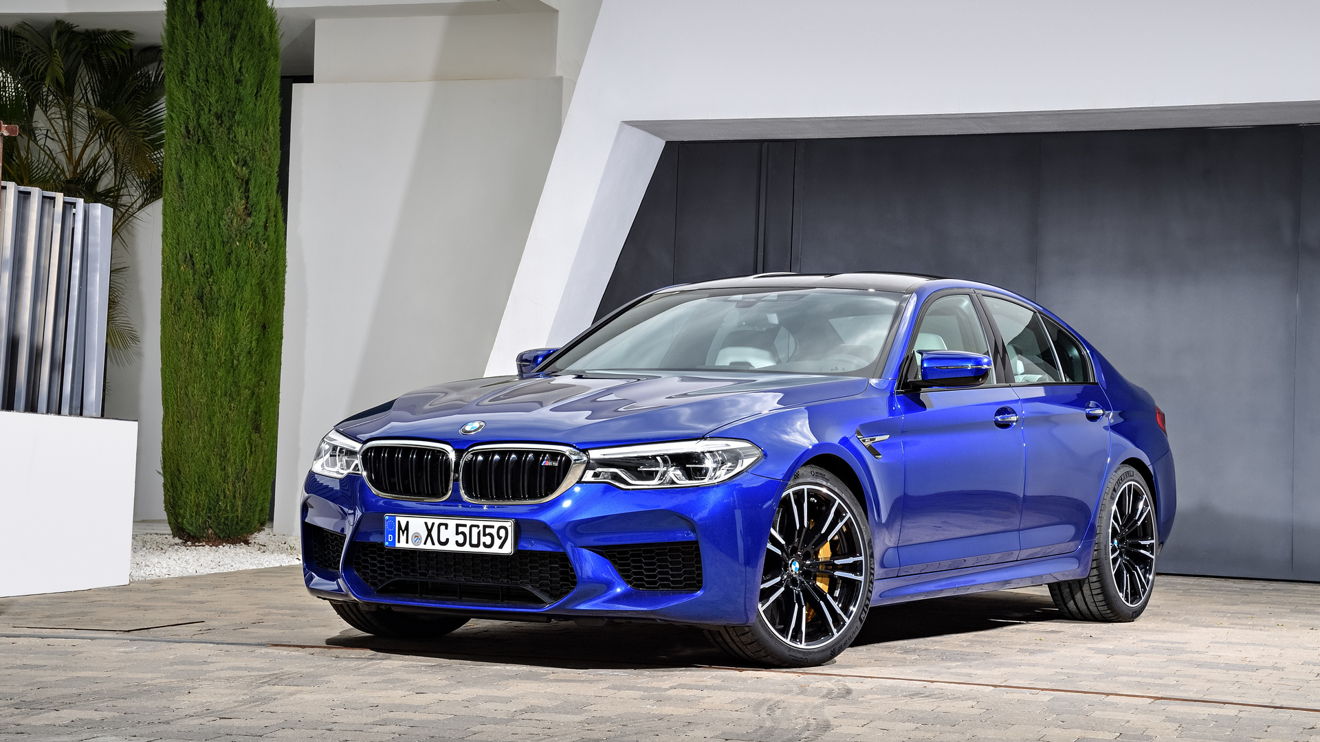 Обои bmw m5 f90 1920x1080