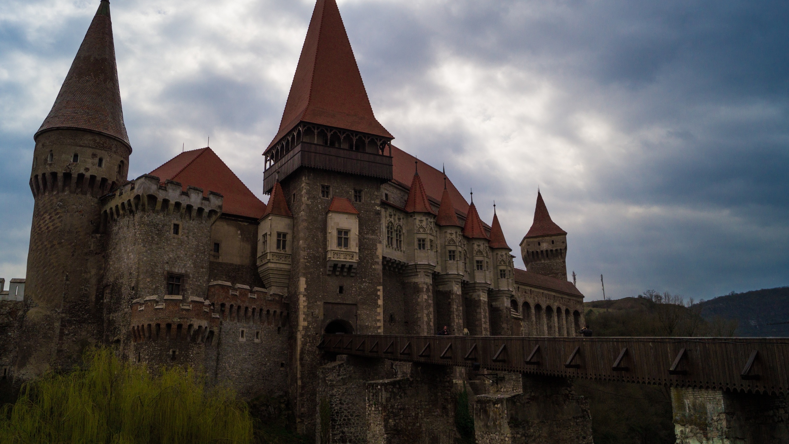 corvin, castle, romania, 