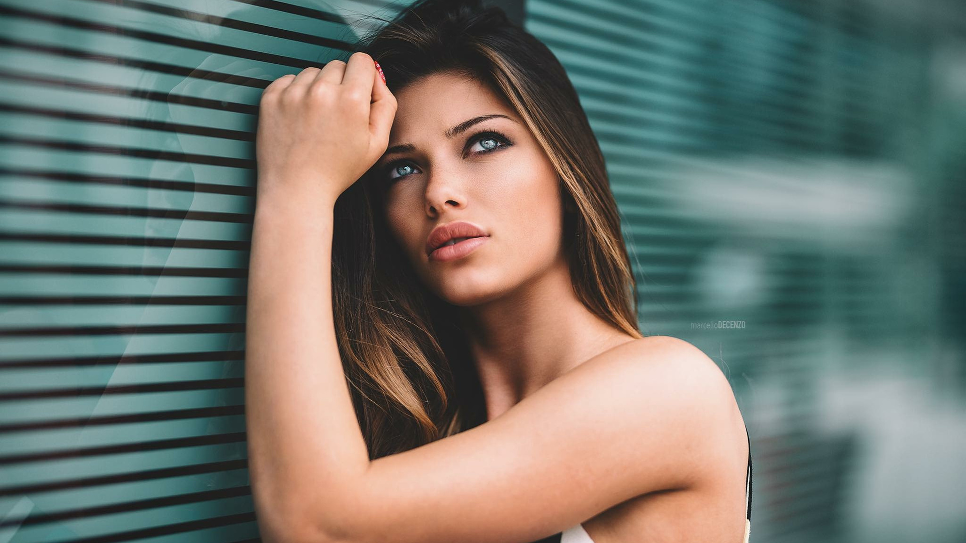 women, face, portrait, portrait, looking away, depth of field