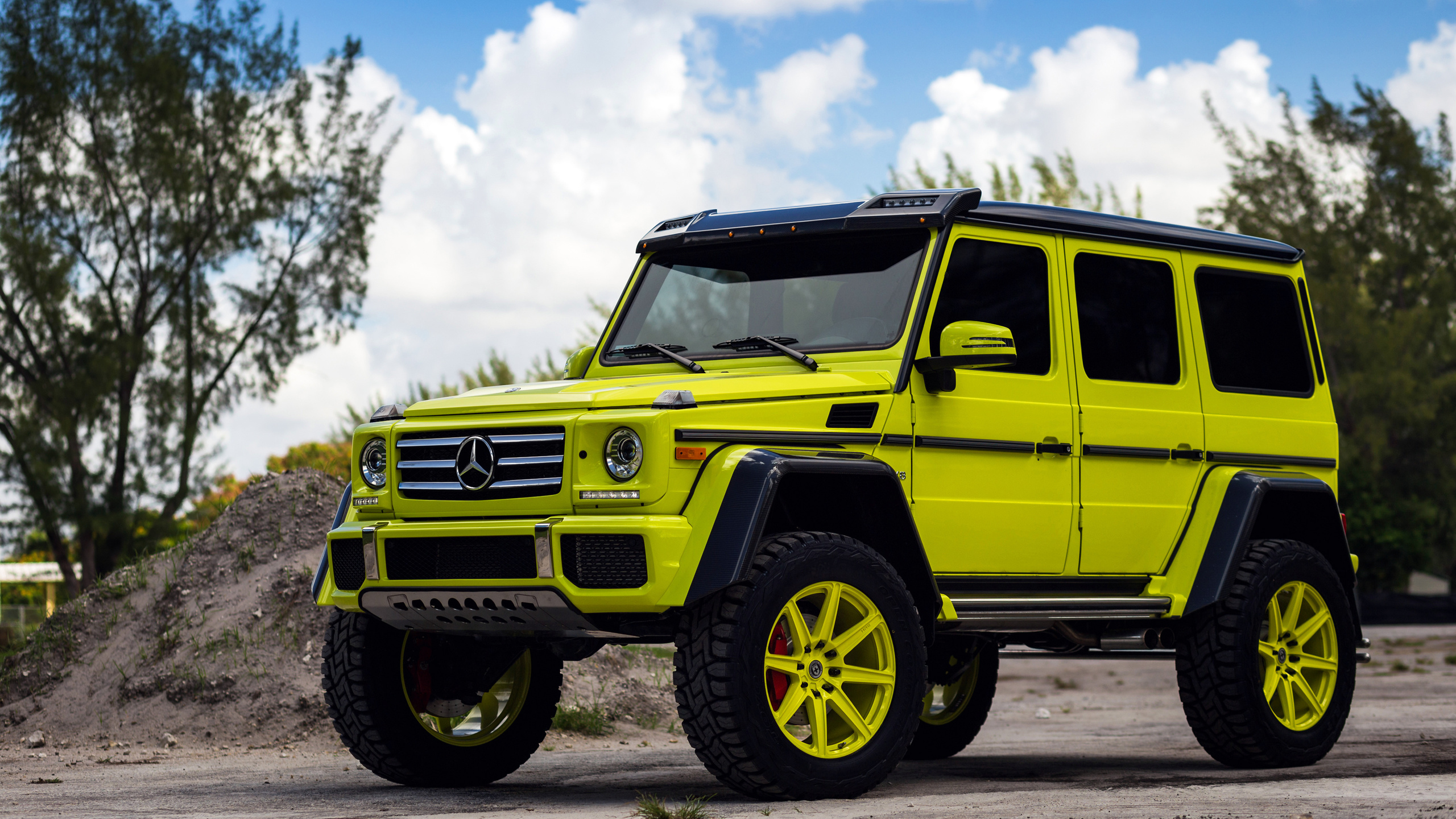 mercedes-benz, g550, gelendvagen, 2017, hre wheels, tuning