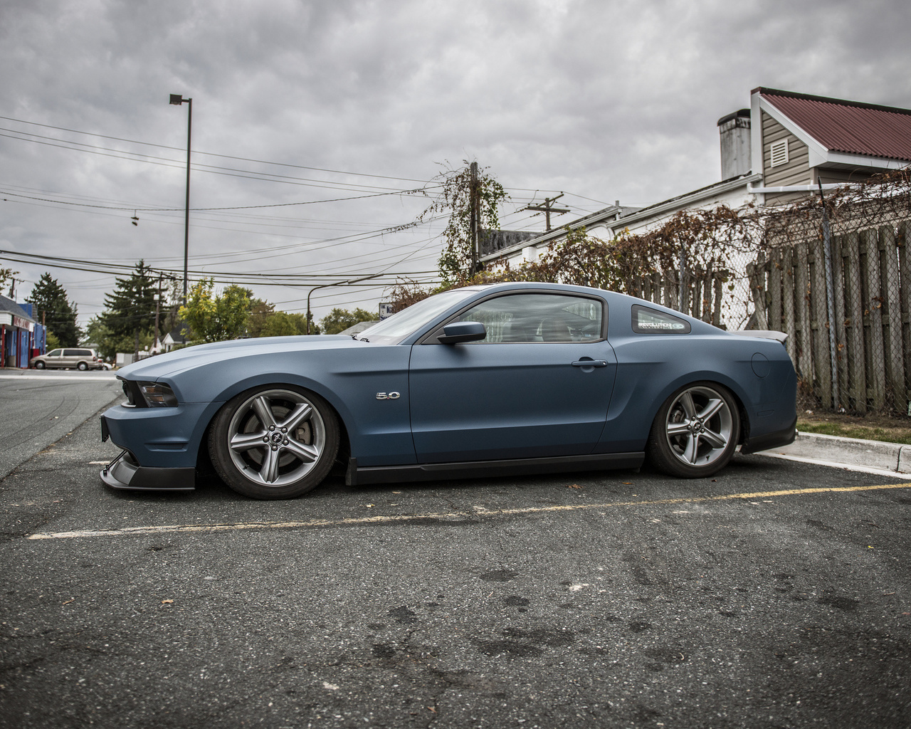 ford, mustang, muscle cars, tuning, blue