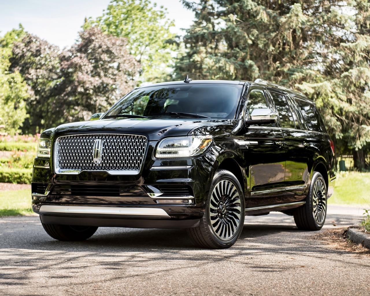 lincoln, navigator, 2017, black