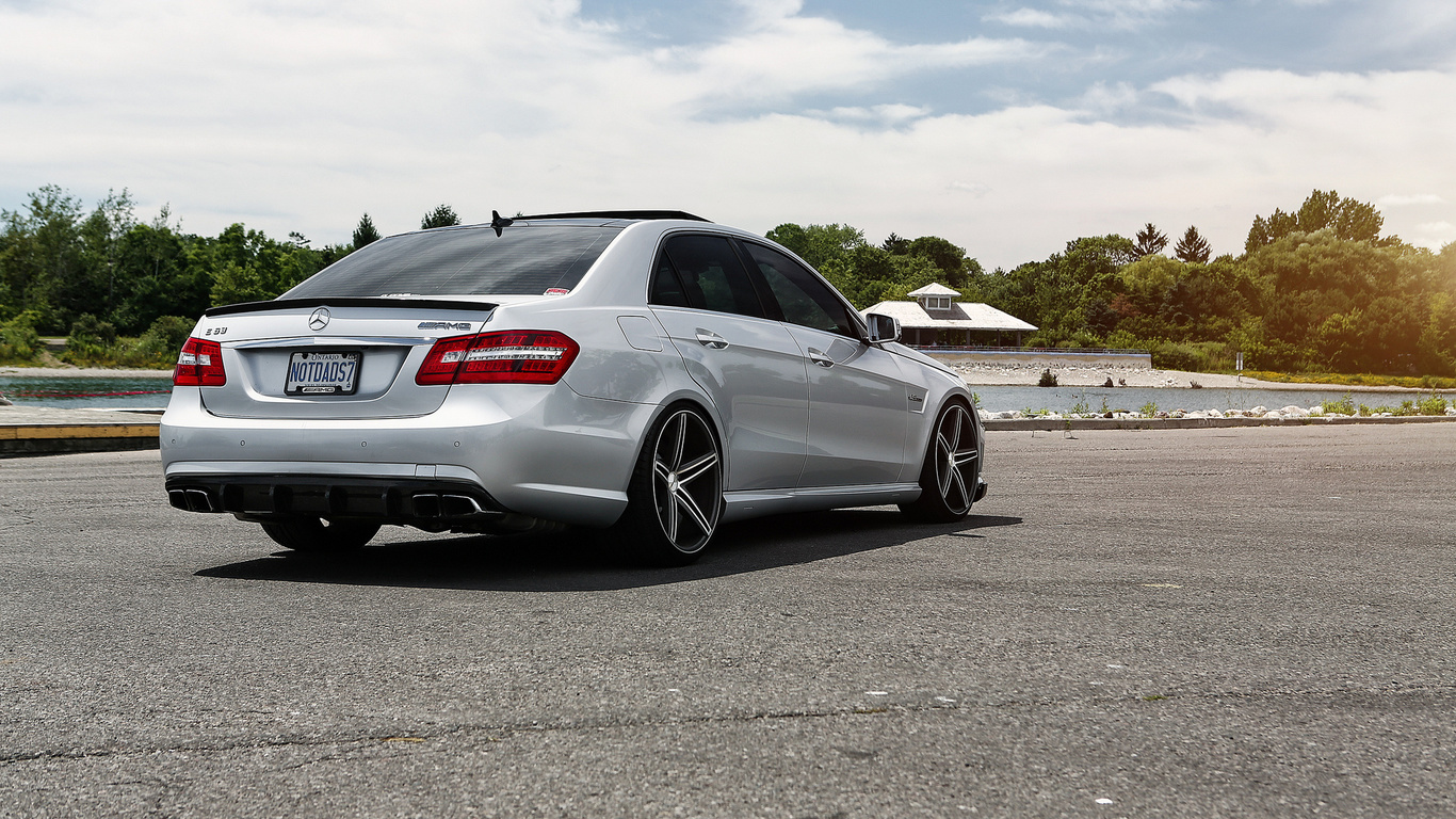 mercedes benz, mercedes, e-class, e63, vossen