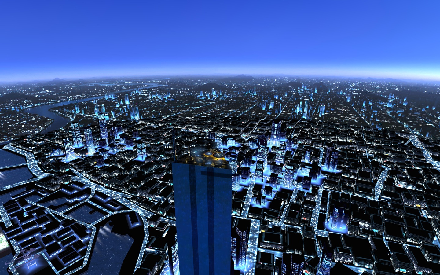 , mirrors edge, 3d