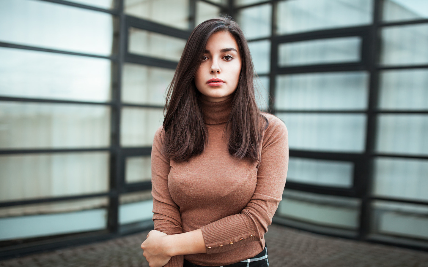 women, portrait, depth of field