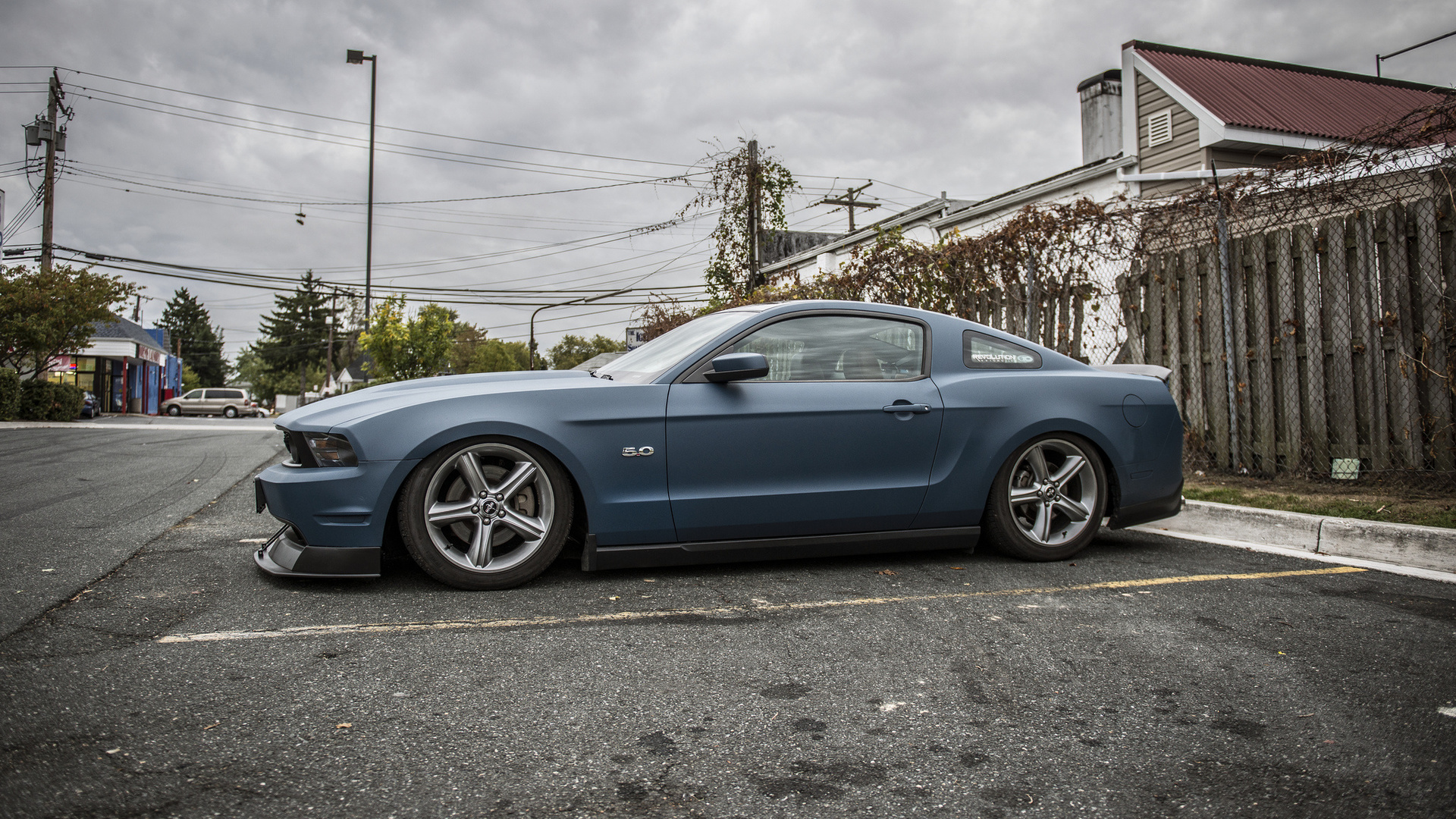 ford, mustang, muscle cars, tuning, blue