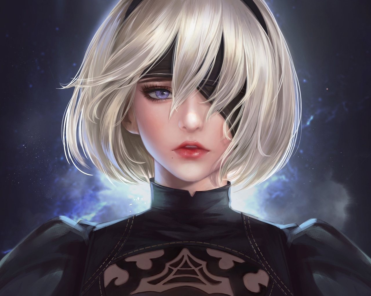 , , , , qianyu mo, nier: automata, 2b