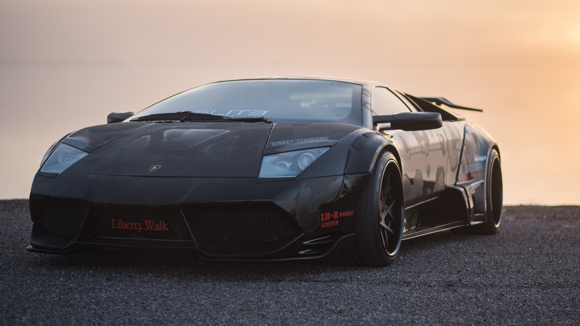 lamborghini, murcielago, supercar,  