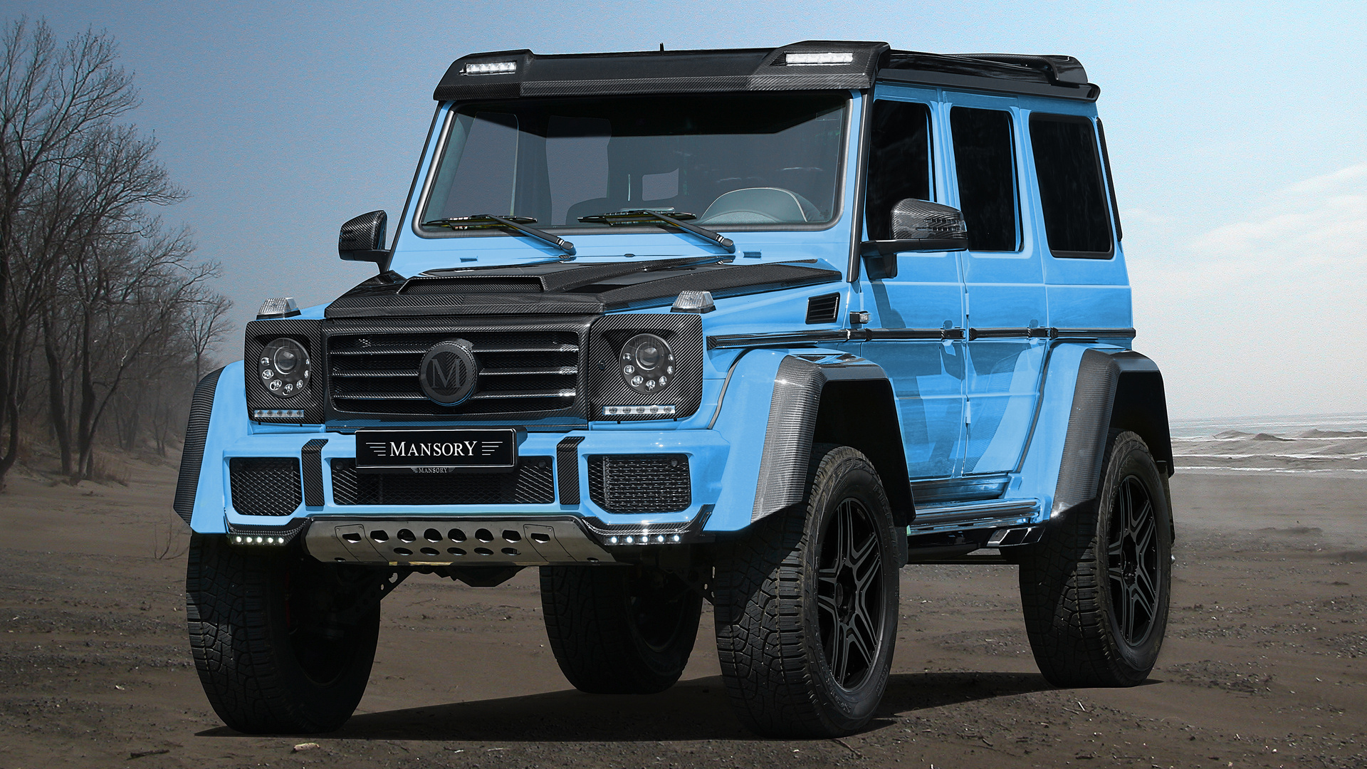 mercedes-benz, g, mansory, w463, 