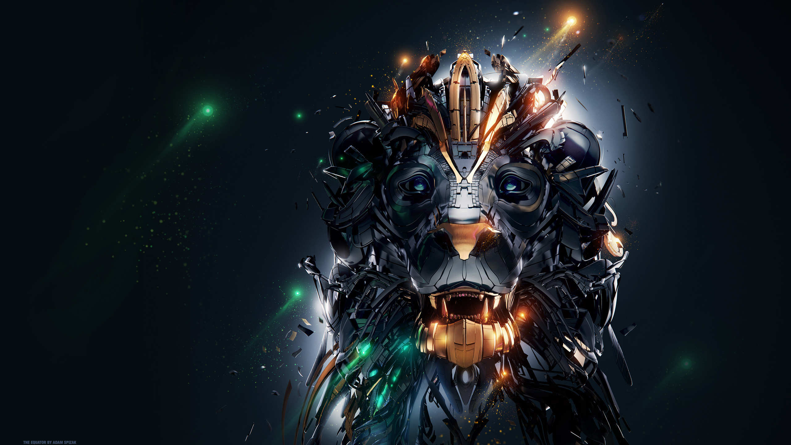 lion, 3d