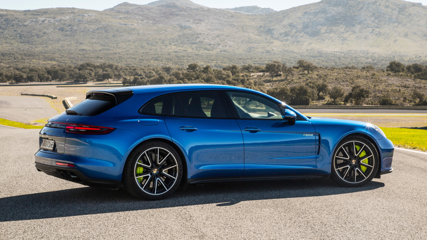 porsche, panamera, turbo s, 2018, e-hybrid