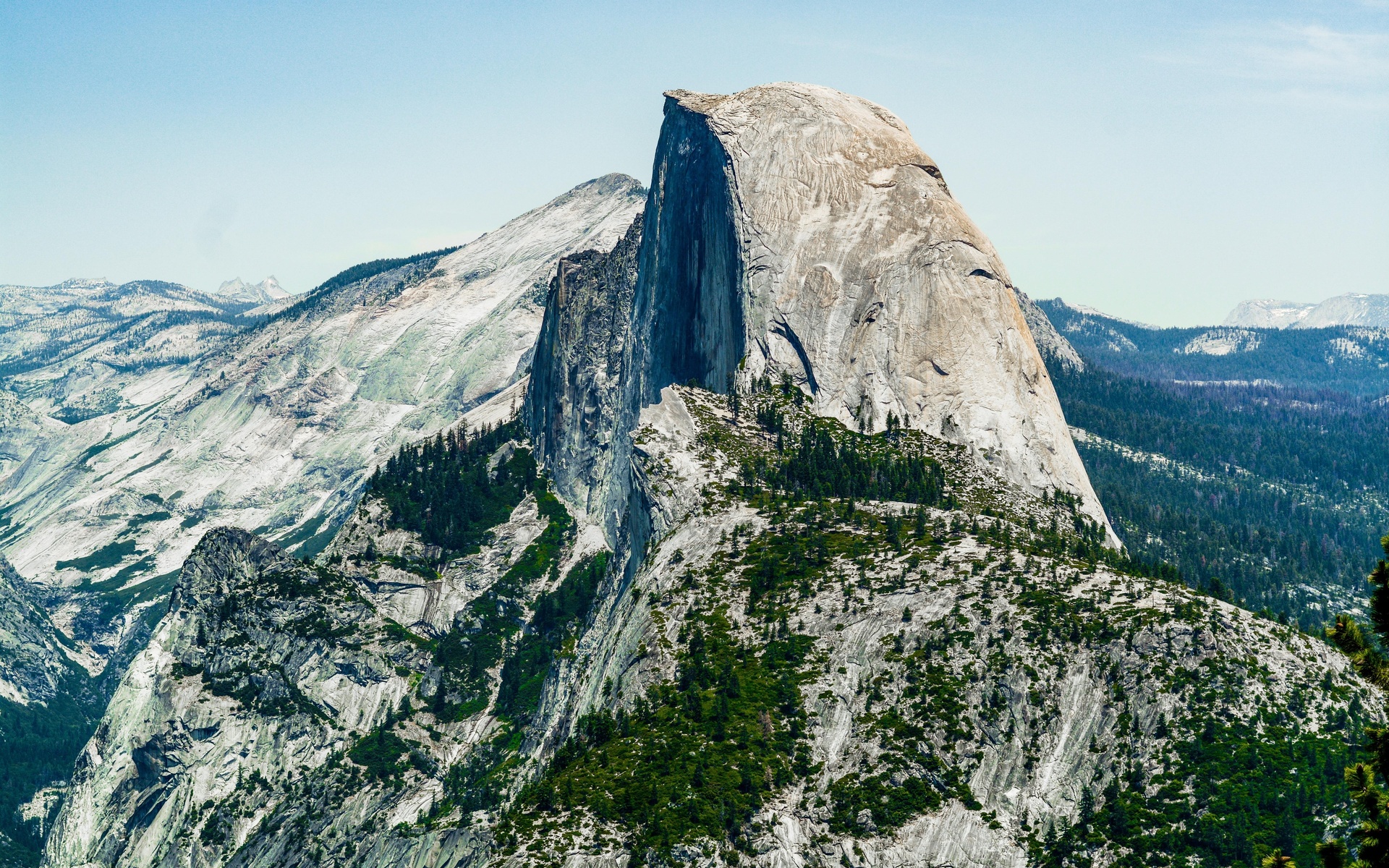 -, , , half dome, mountain, yosemite