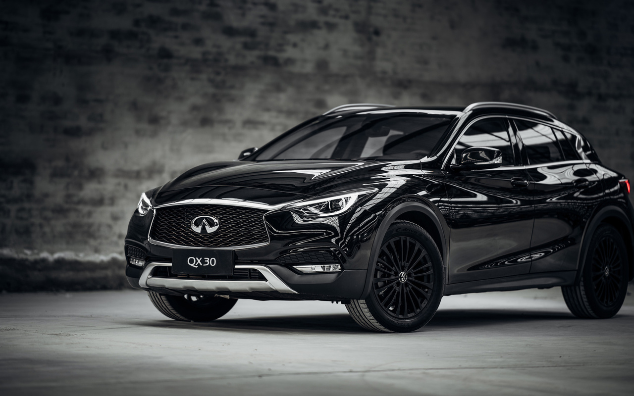 infiniti, qx30, night edition