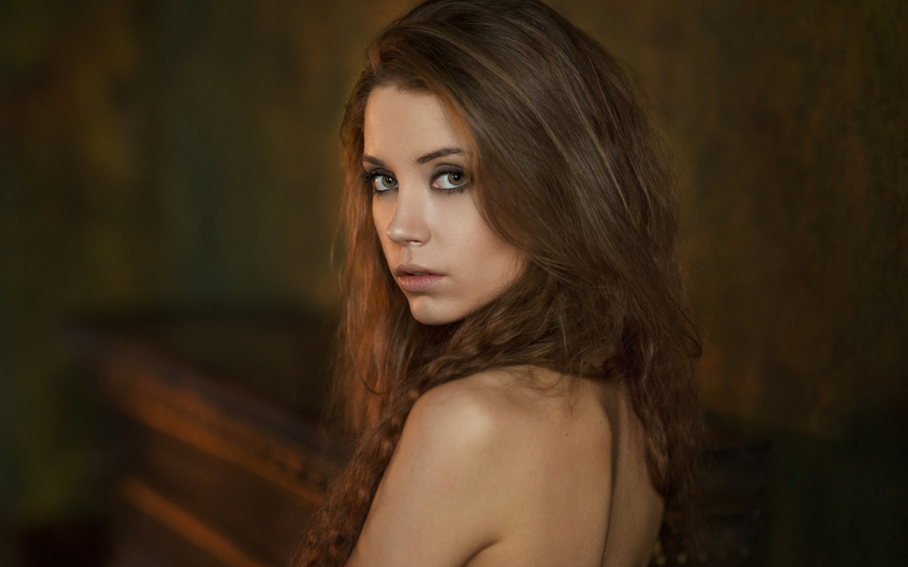 ksenia kokoreva, women, maxim maximov, face, portrait