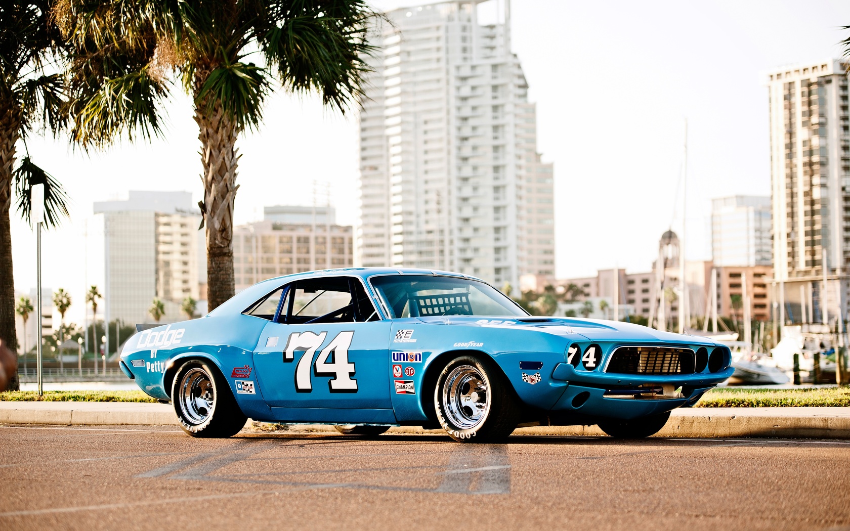 1973, dodge, challenger, nascar