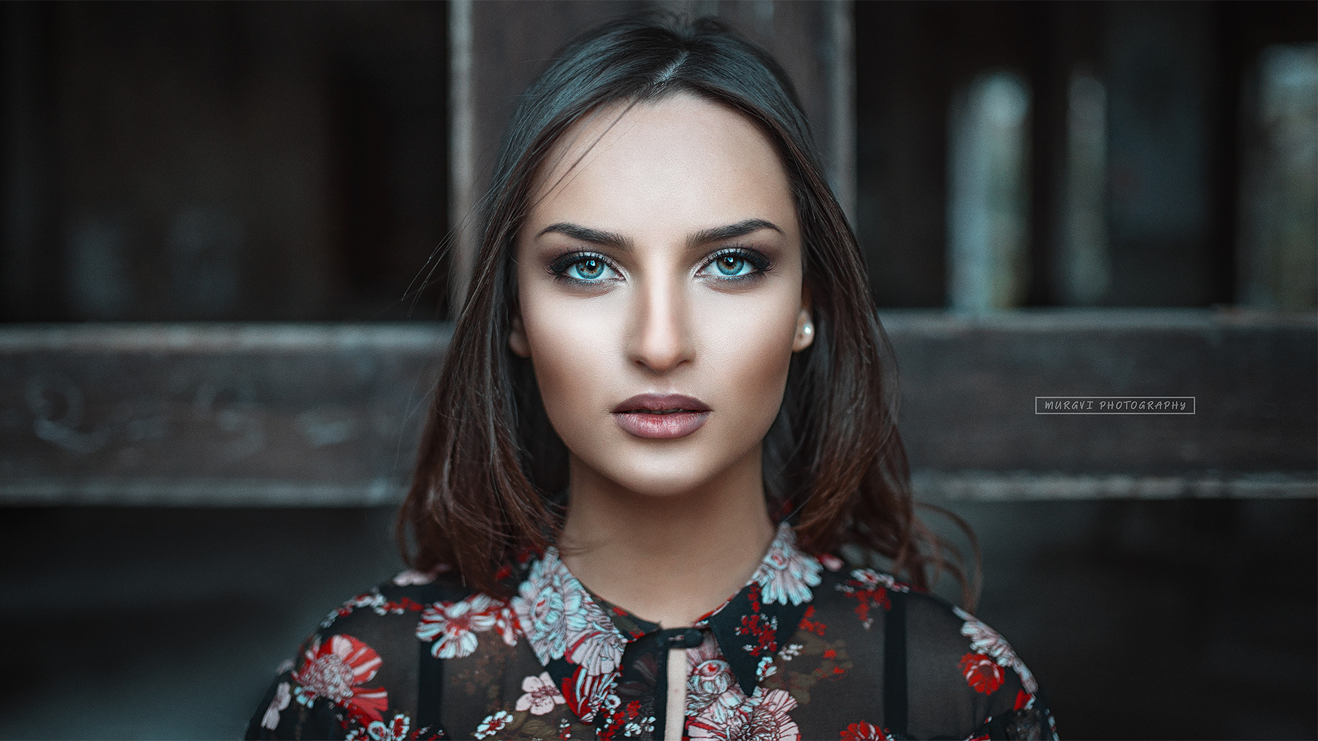 Women Face Portrait Depth Of Field Blue Eyes X