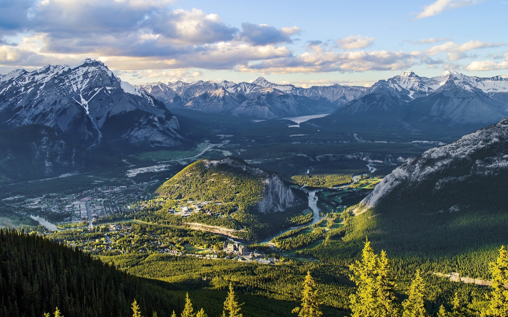 , , , , sulphur mountain, forest, canada