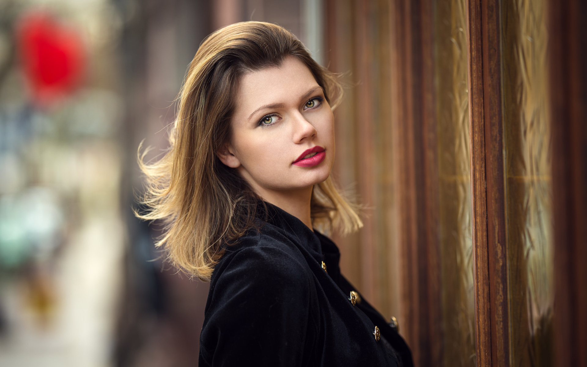 women, blonde, lods franck, portrait, depth of field