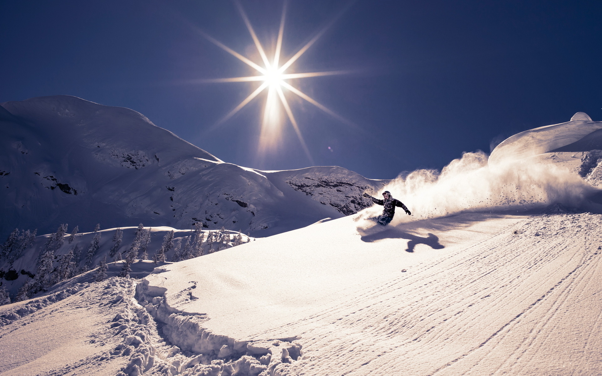 mountain, sport, snow, ski