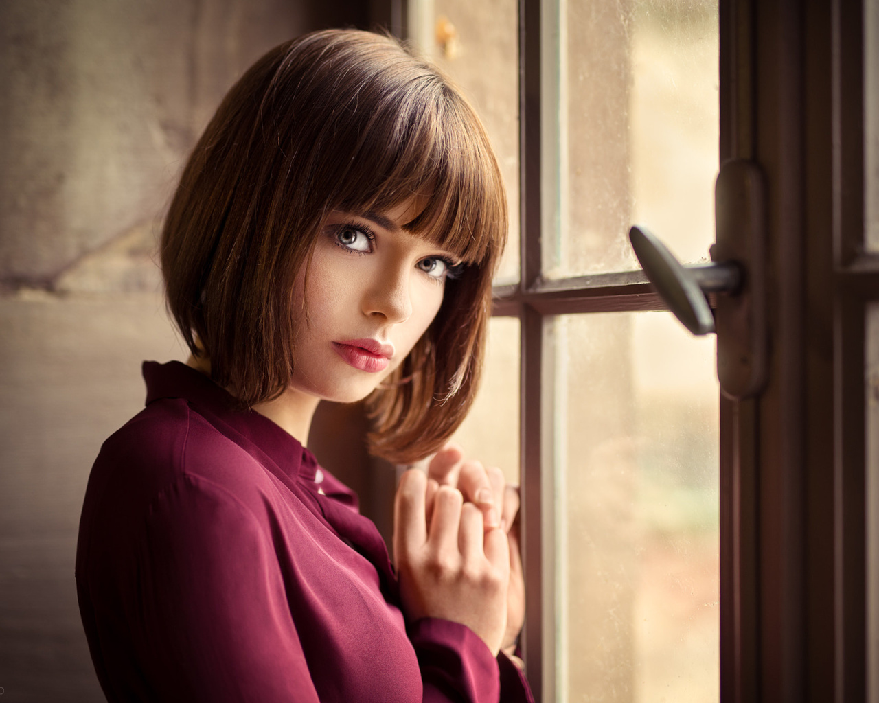 marie grippon, women, lods franck, face, portrait