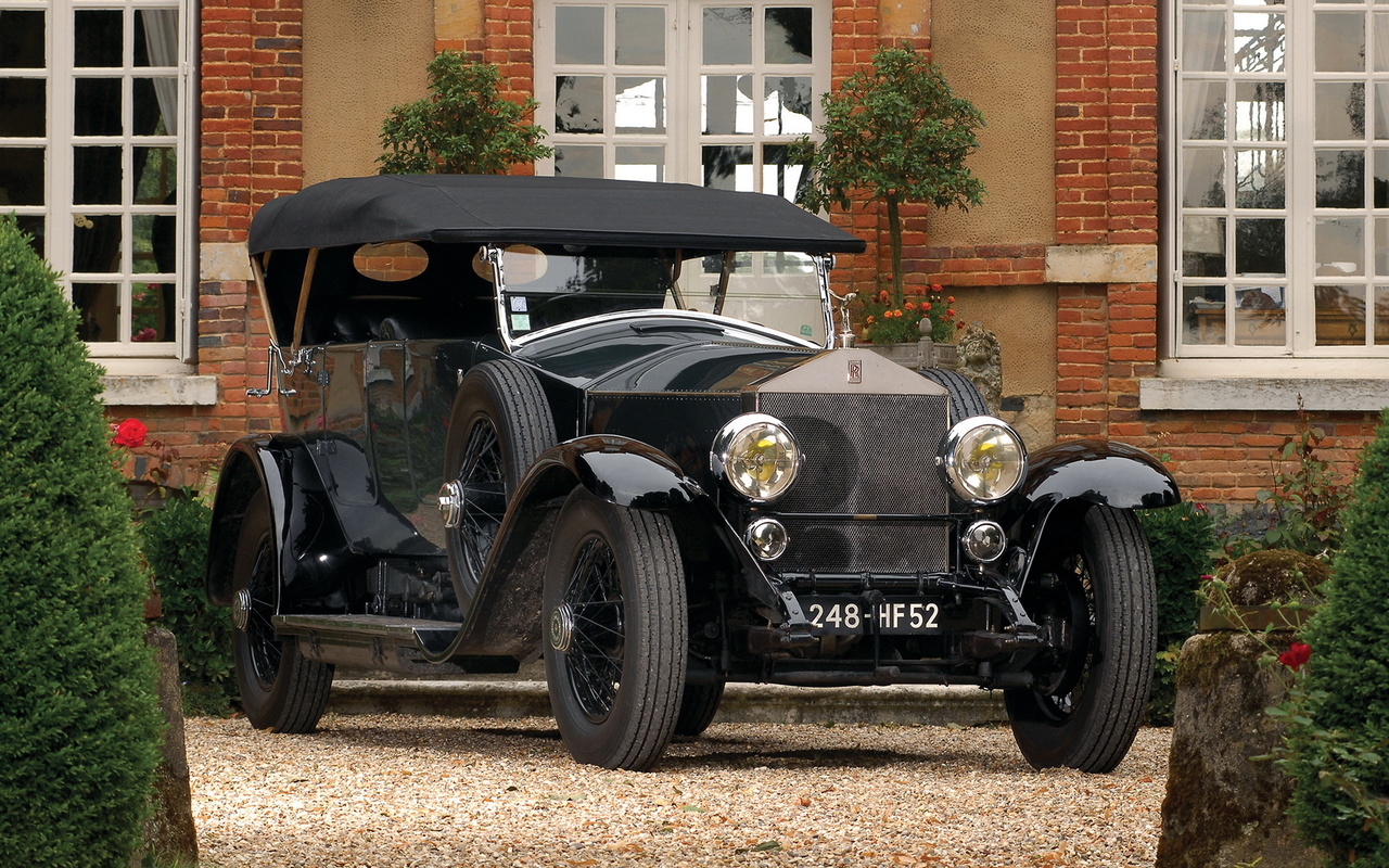 rolls-royce, silver, ghost, 1924