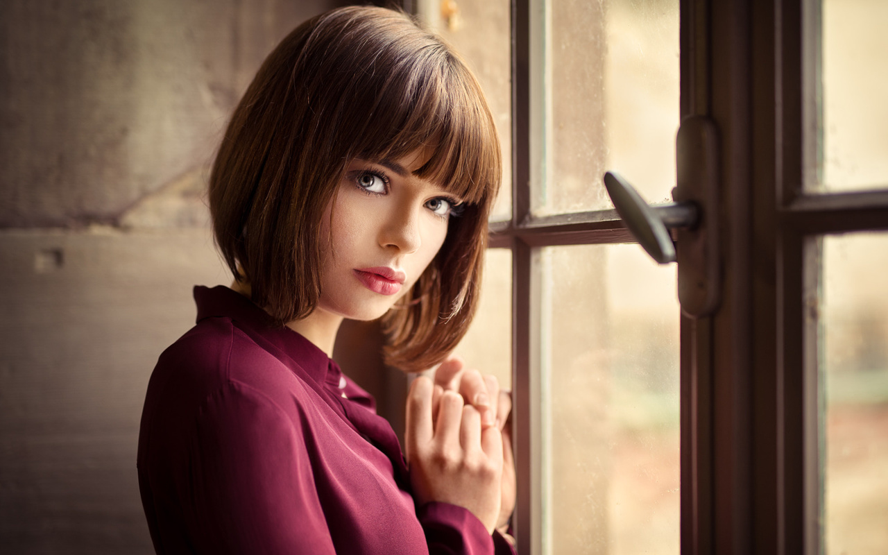 marie grippon, women, lods franck, face, portrait