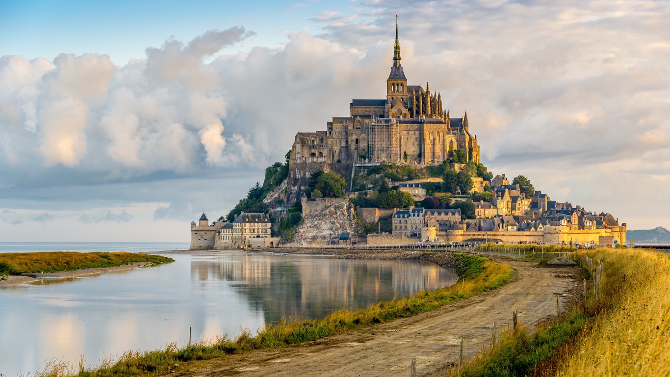 --, , , mont saint michel, france