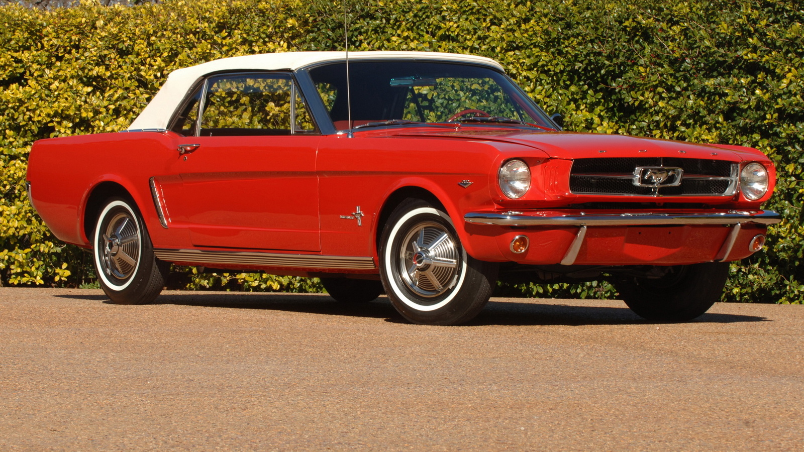 mustang, convertible, 1964