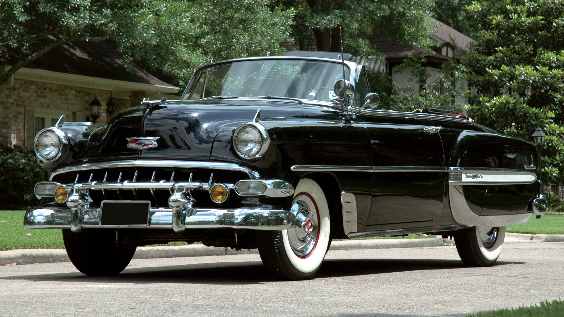 chevrolet, bel air, convertible, 1954