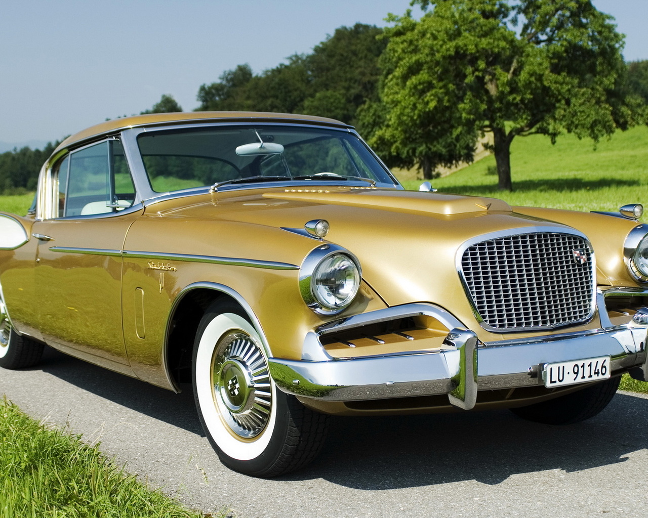 studebaker, golden, hawk, 1957