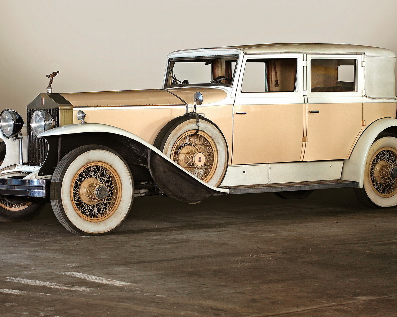 rolls-royce, phantom, avon, 1929, retro