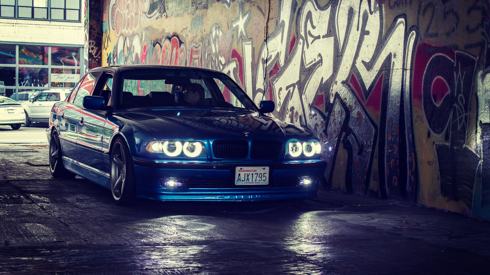 750il, bmw, e38, , , , stance