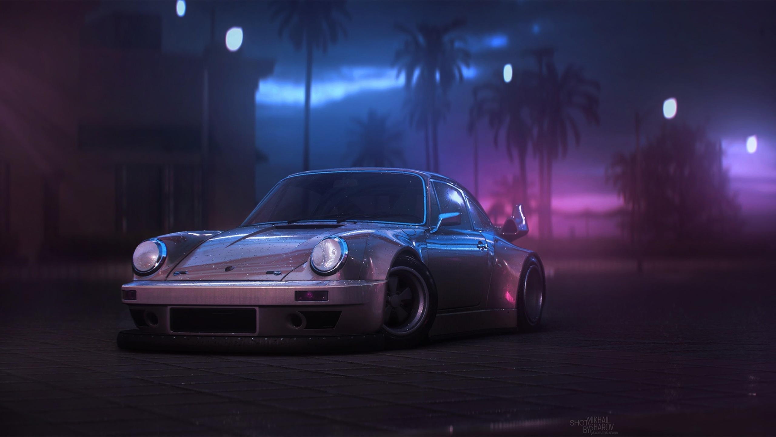 porsche, 911, artwork