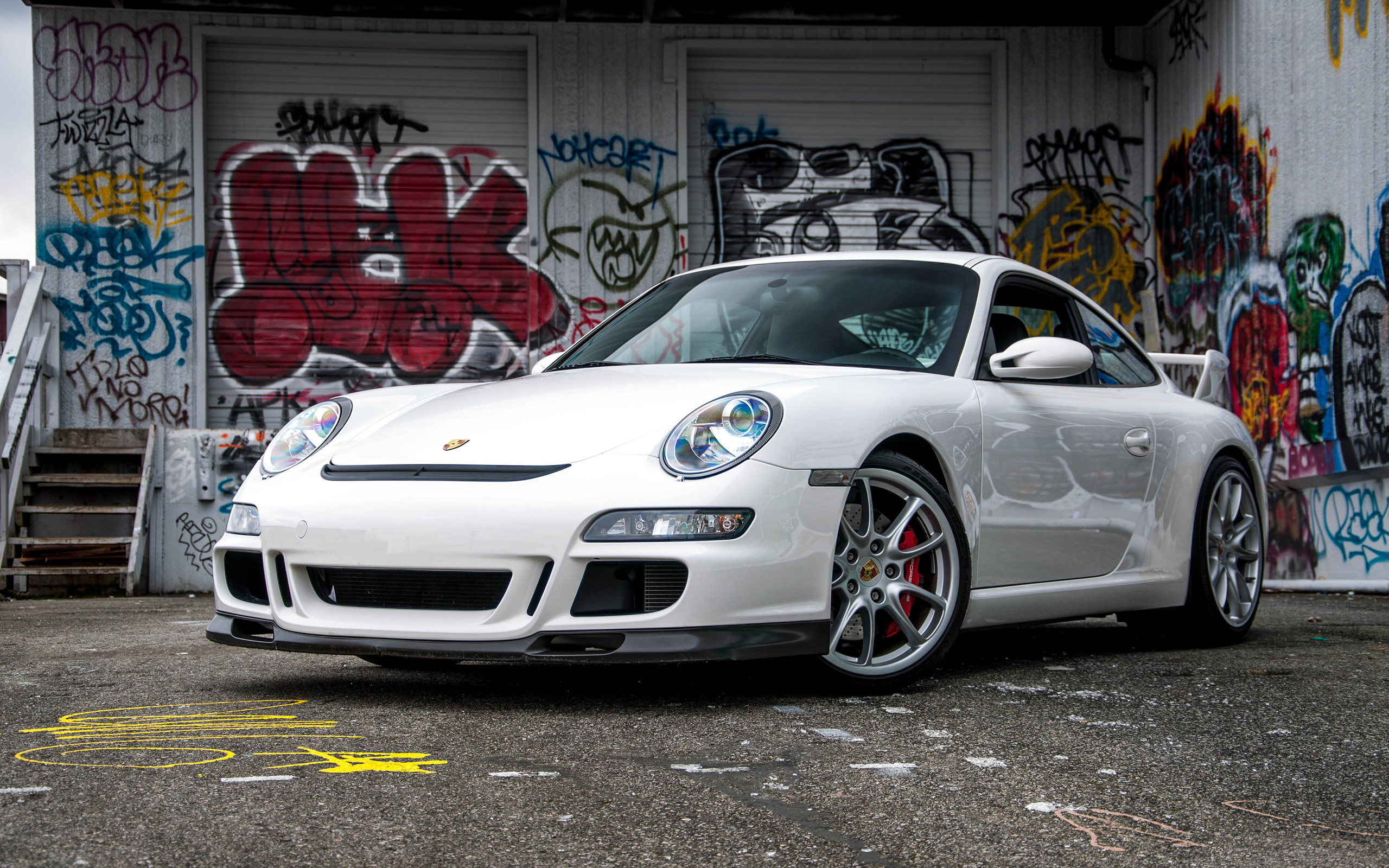 porsche, 997, 911, white