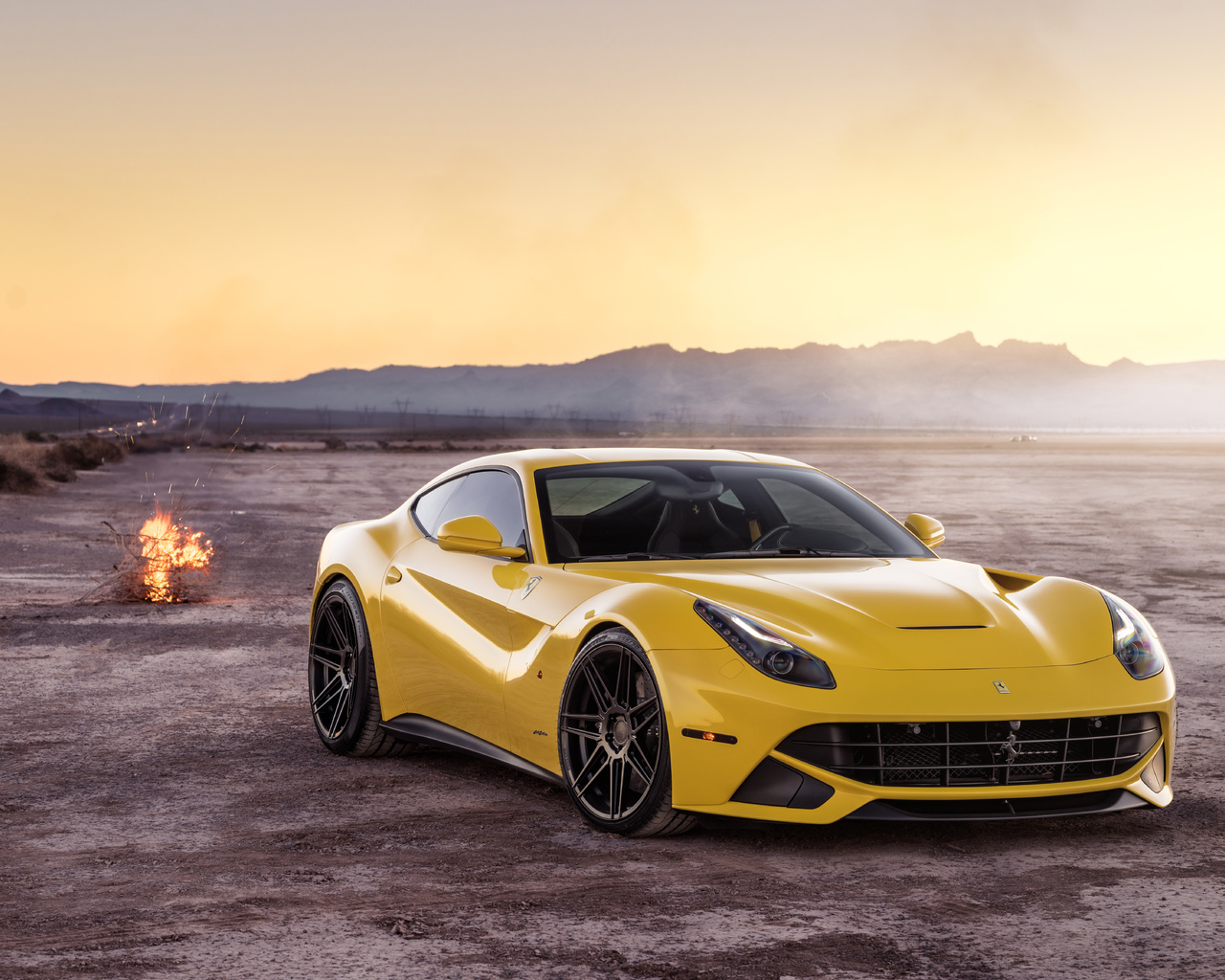 ferrada, sema, yellow, ferrari, f12