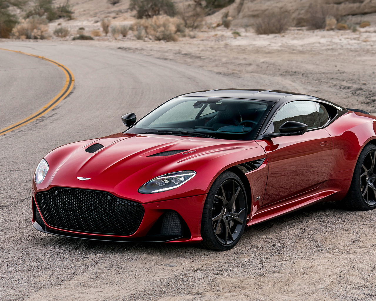 aston martin, dbs, superleggera, red, supercar