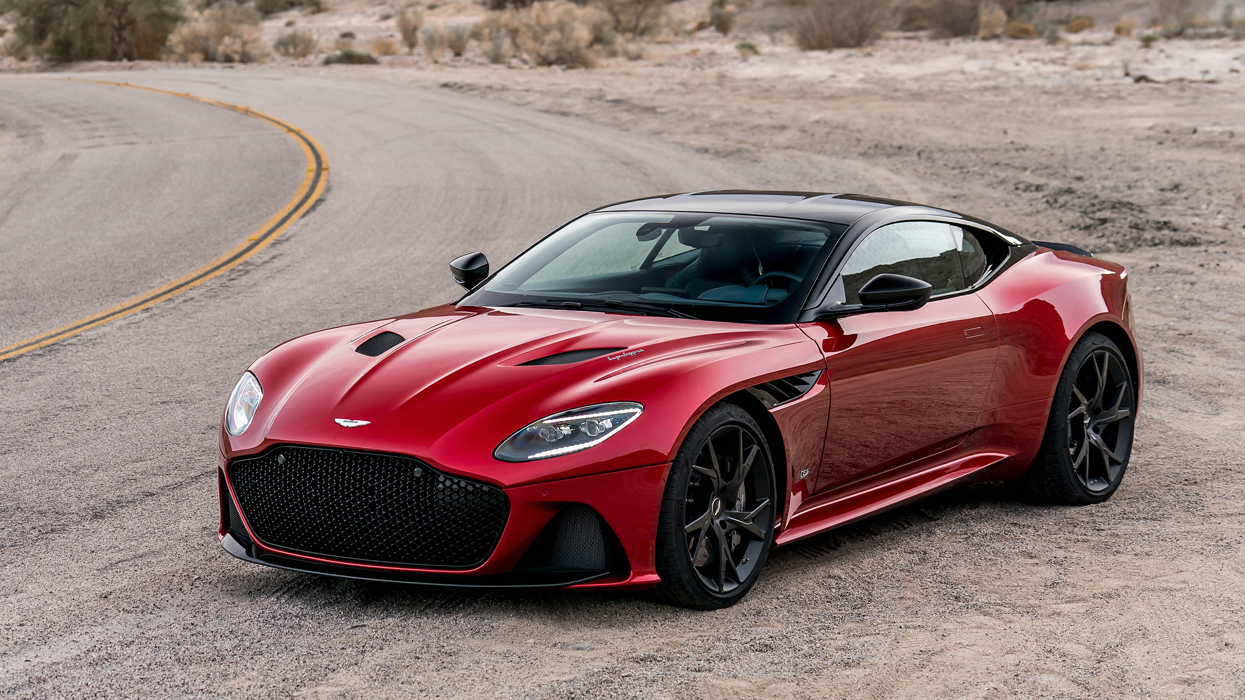 aston martin, dbs, superleggera, red, supercar