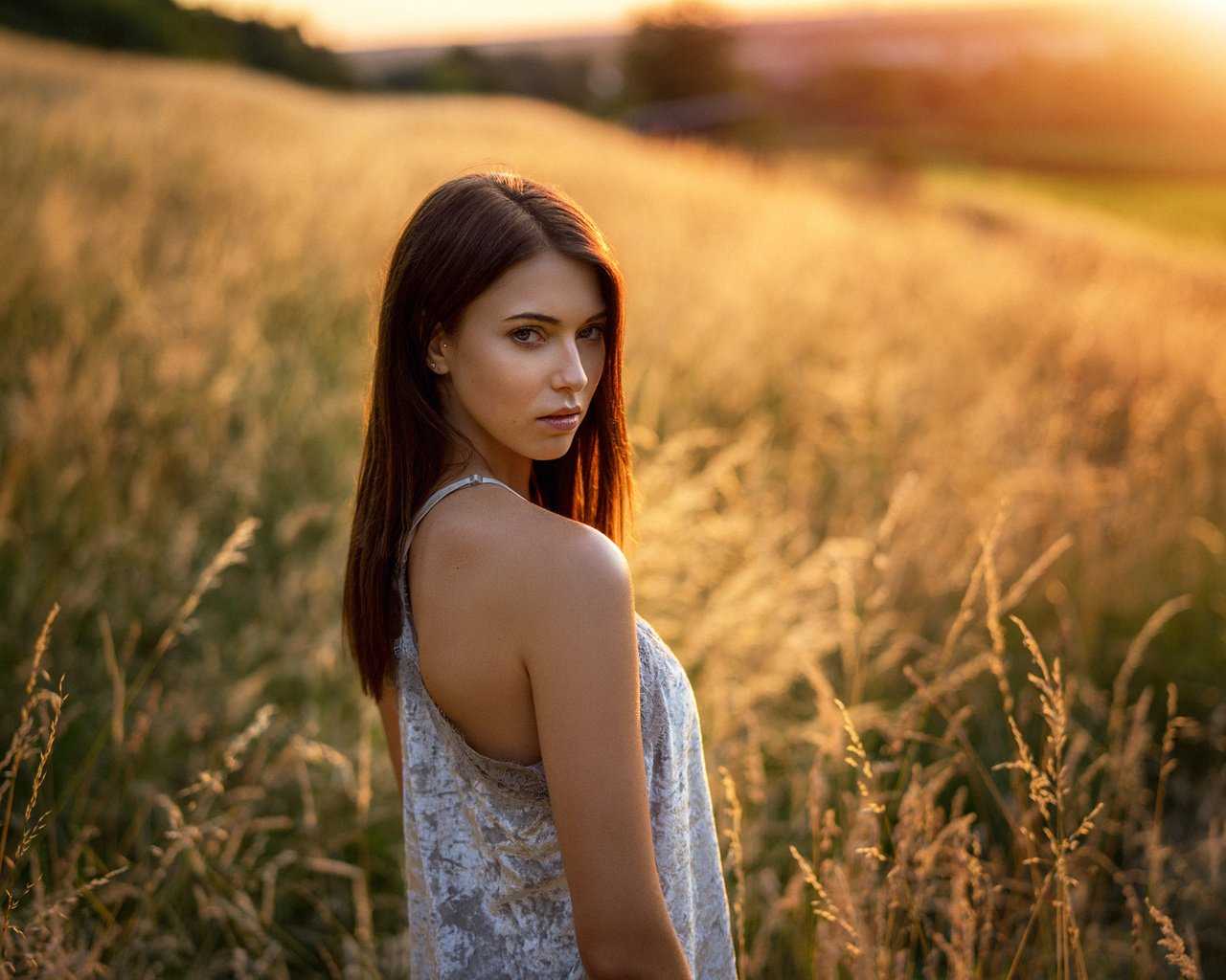 laura franziska, women, martin kuhn, women outdoors, portrait