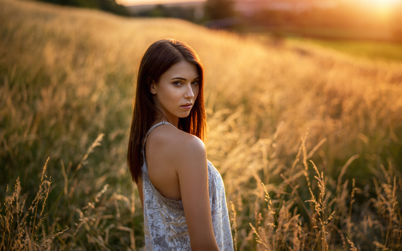 laura franziska, women, martin kuhn, women outdoors, portrait