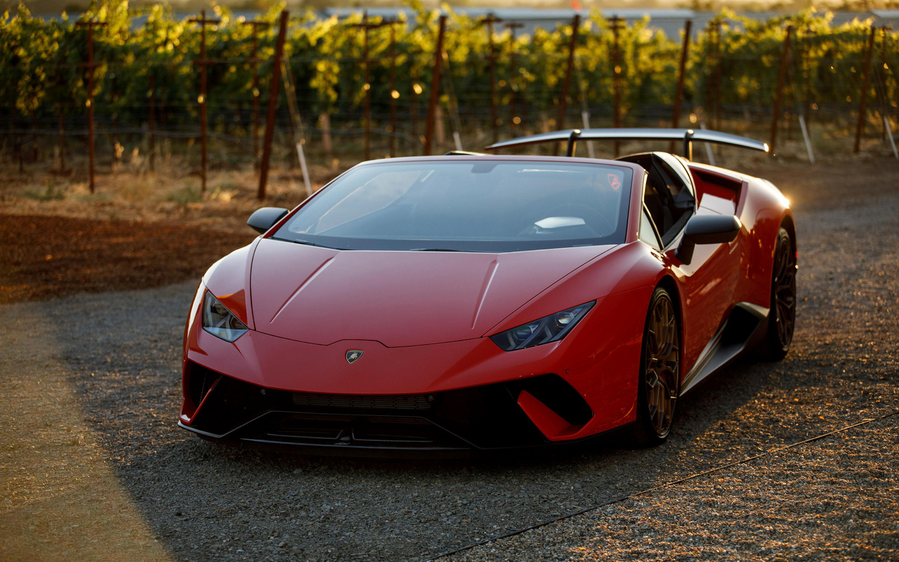 lamborghini, huracan. perfomante, spyder