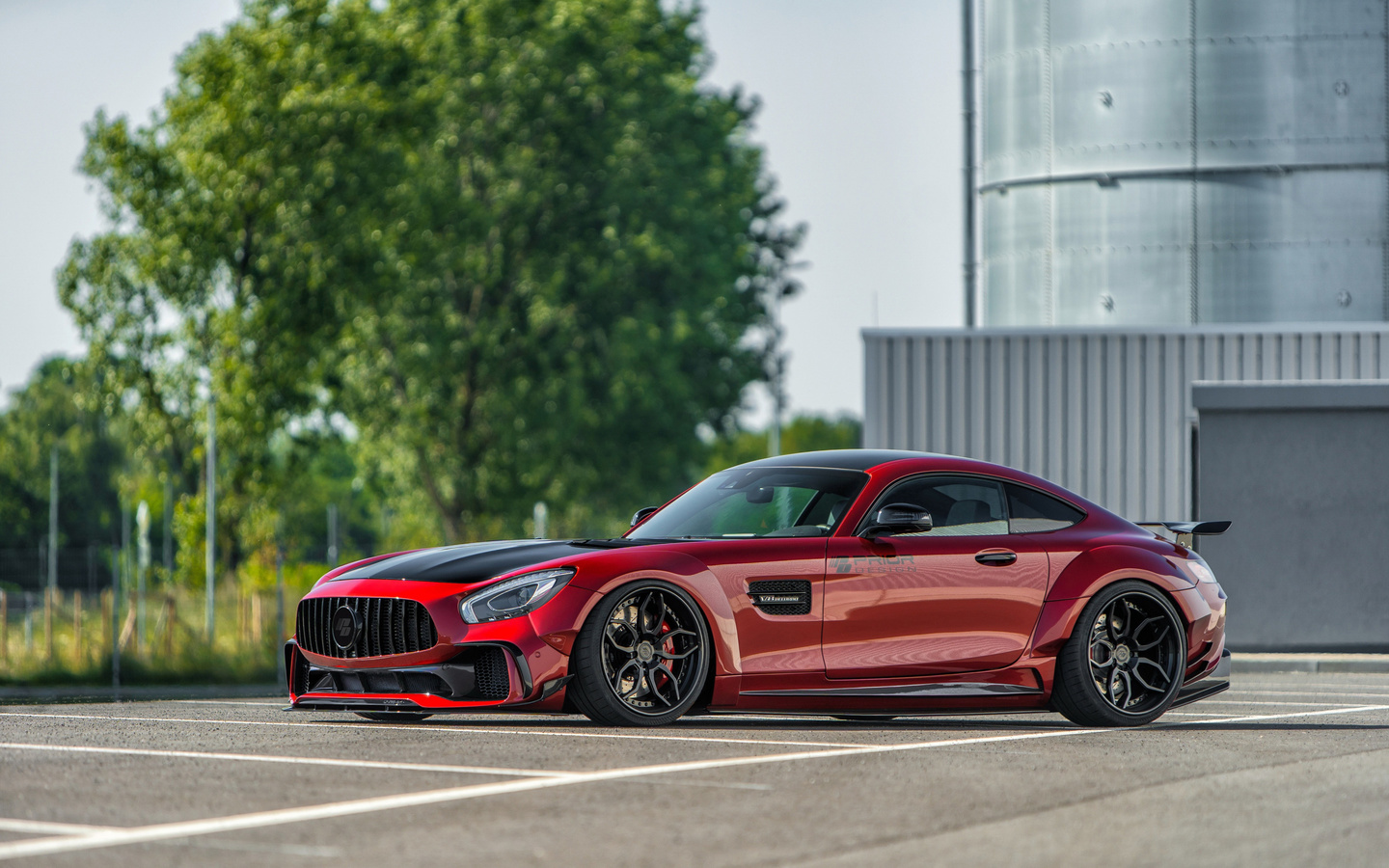 mercedes-benz, gt s, amg, prior design