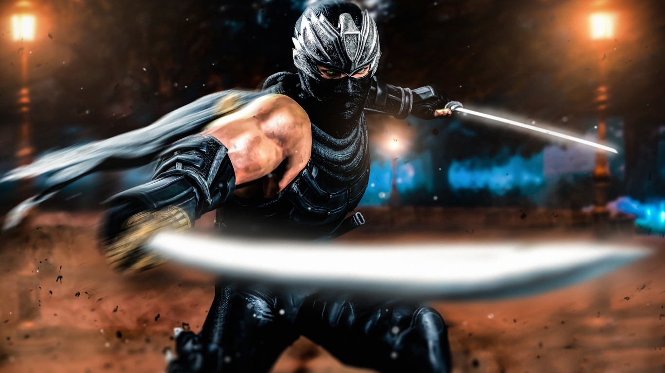 ryu hayabusa, dragon sword, artwork