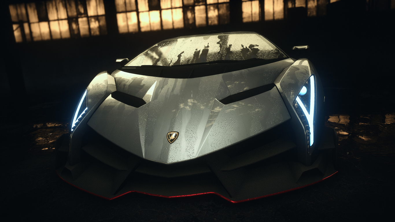 lamborghini, veneno, supercar