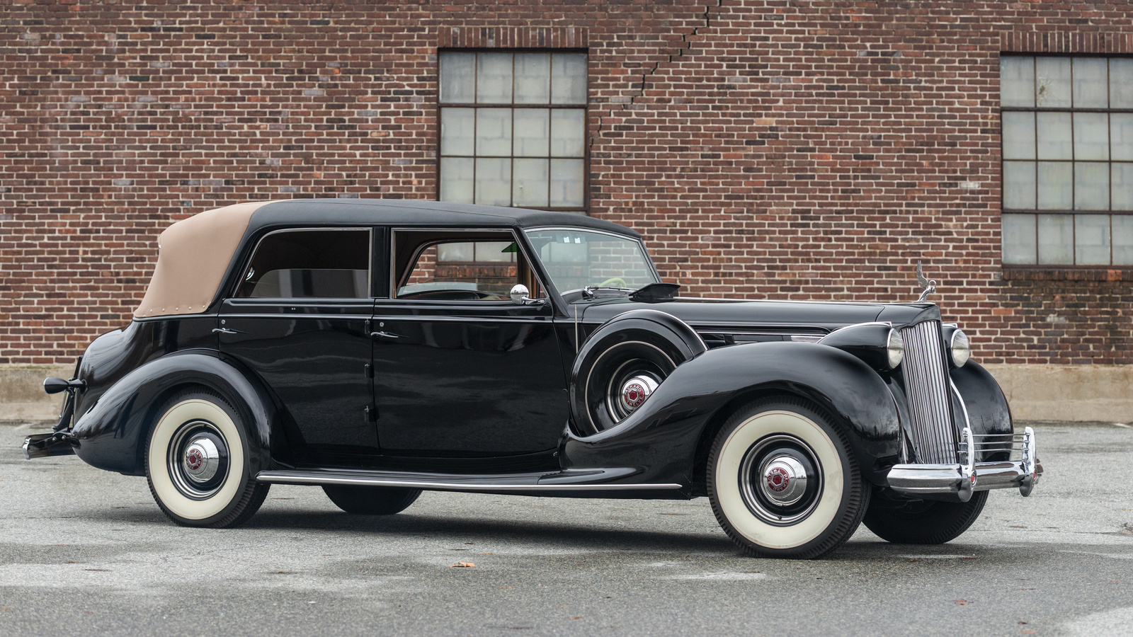 retro, 1938, packard, twelve, all-weather